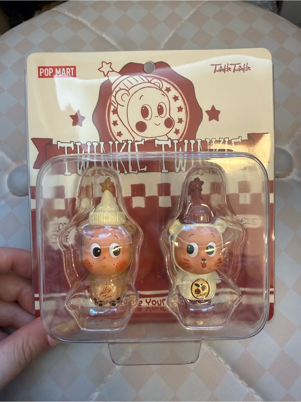 NIB Twinkle Twinkle Bubble Tea & Cherry Iced Tea Figure